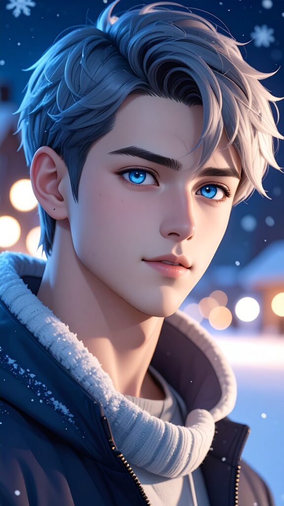 Anime Character With Icy Blue Eyes Cold Expression 2642 576x1024